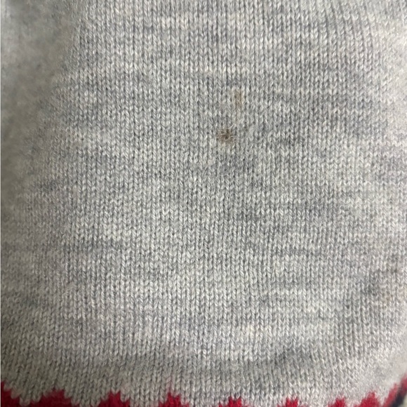 Talbots Christmas Cardinal Bird Holiday Lights Wool Blend Festive Sweater Small - Picture 7 of 7
